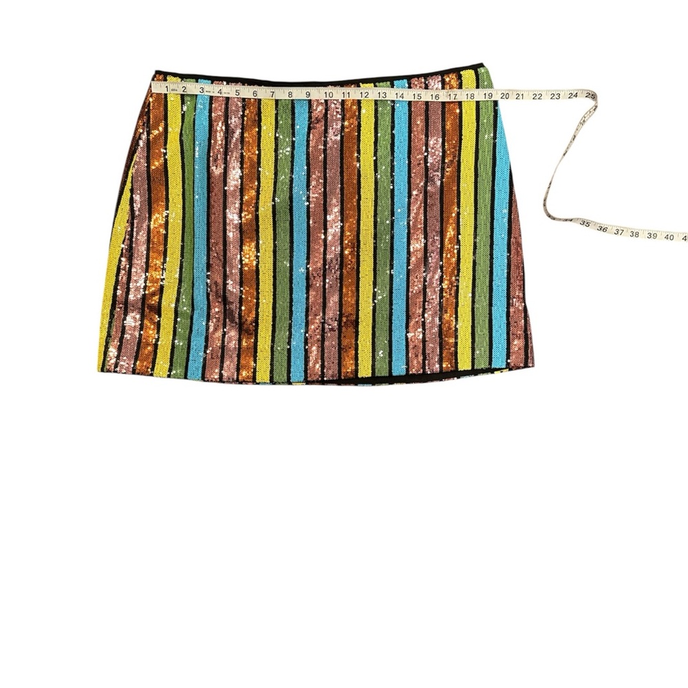 Tuckernuck Pomander Place Vibrant Sequin Mini Skirt NWT!! - Picture 4 of 10